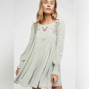 Free People Mohave Moya Boho Embroidered Dress
